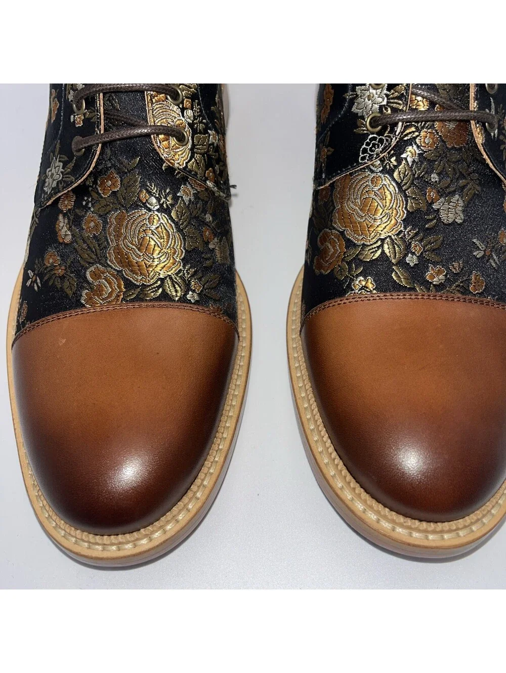 Taft Men's US 10 EU 43 The Jack Flower Print Boots Eden